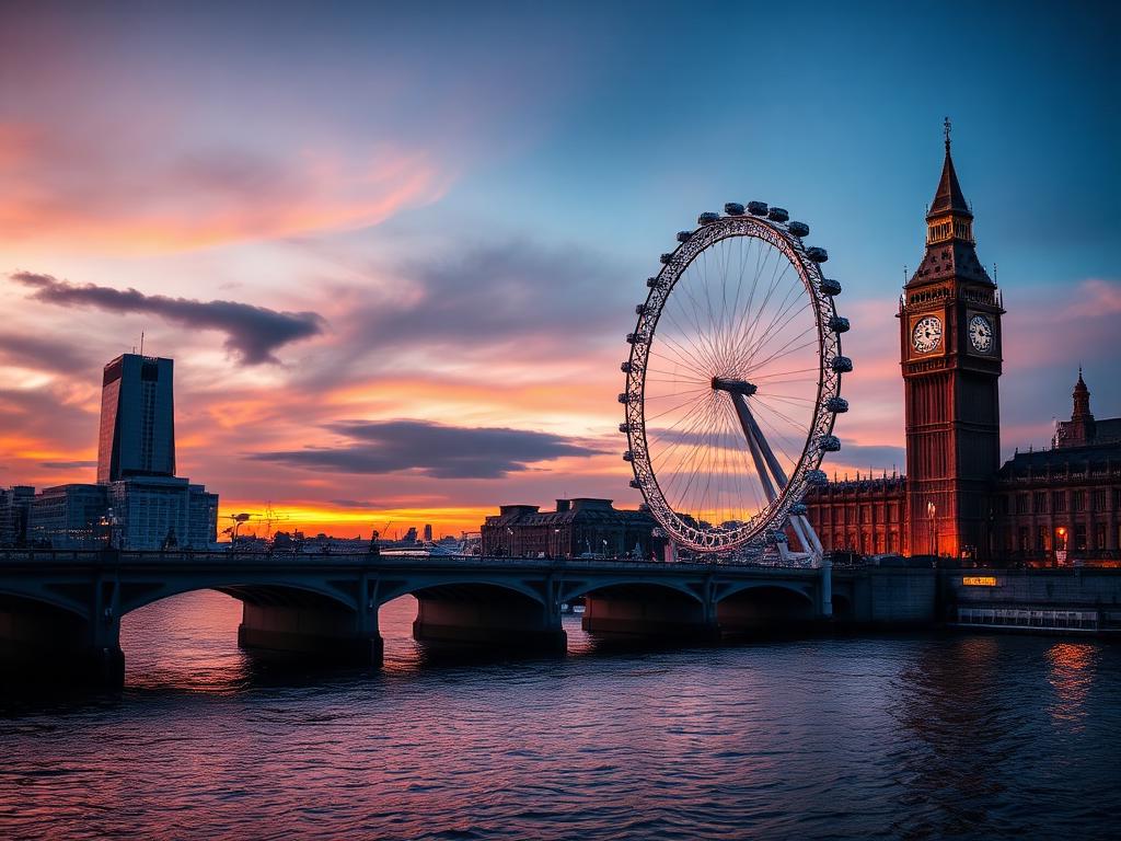 London Eye & Big Ben — United Kingdom